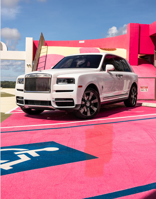 White Rolls Royce
