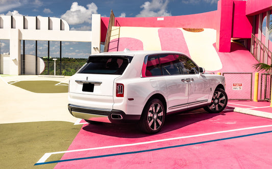 White Rolls Royce